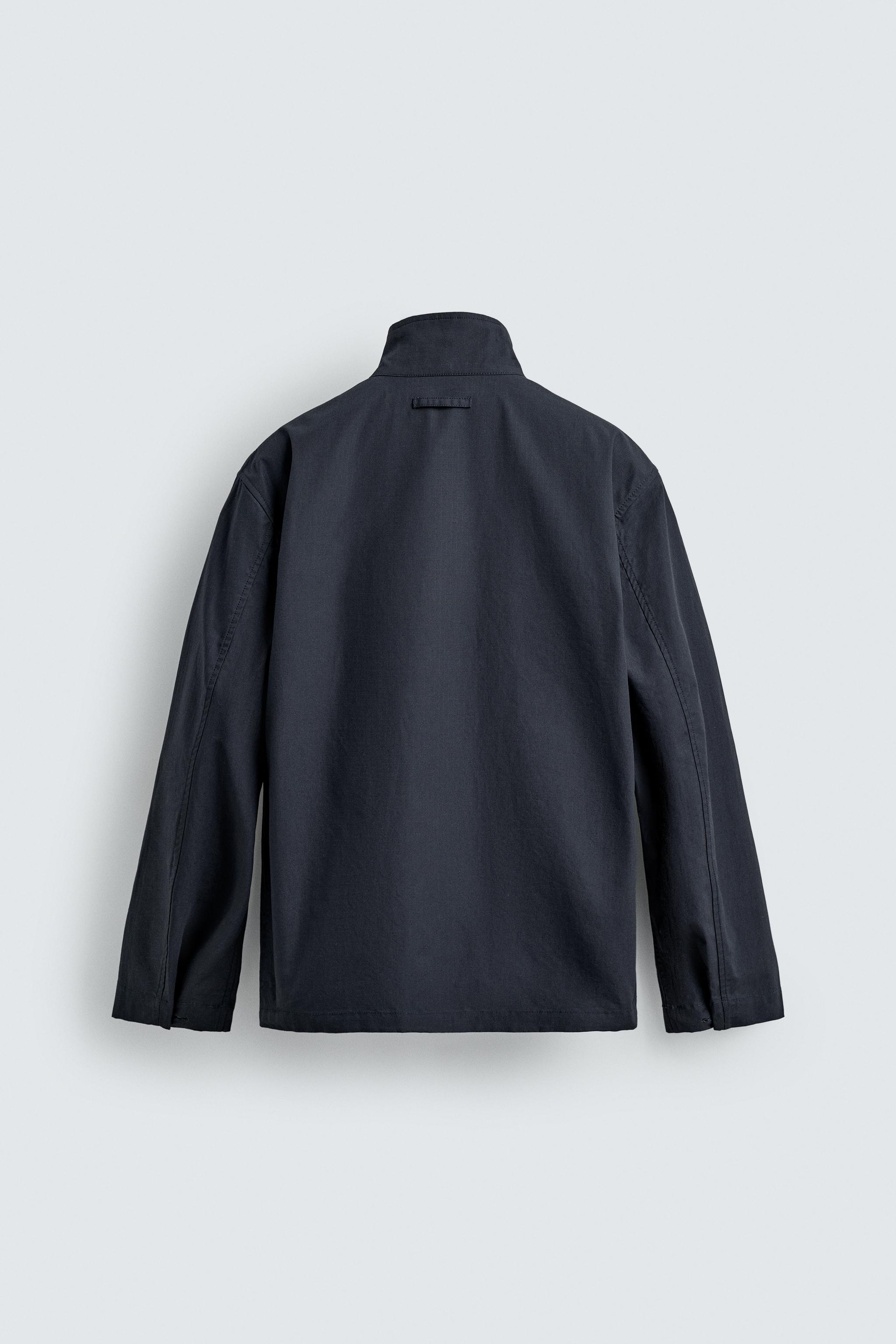 STRUCTURED POCKET OVERSHIRT